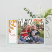 Bon Carte photo d'automne (Debout devant)