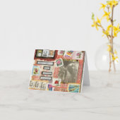 Bon carte pour notes de courrier par Mary Dunham (Fleur jaune)