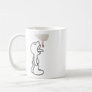Bon dans la dernière tasse de café de baisse