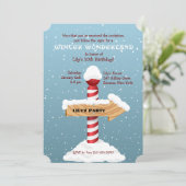 Bon De Cette Façon Invitation De Fête (Debout devant)