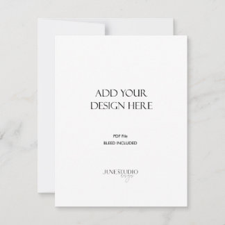 BON DE COMMANDE D'IMPRESSION Carte Portrait 4,25 x