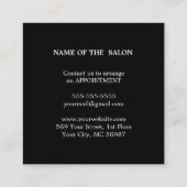 Bon de réduction pour salon moderne simple (Dos)