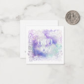 *~* BON EMPLOI AP62 Encouragement Carte à note pla (Devant/Arrière en situation)