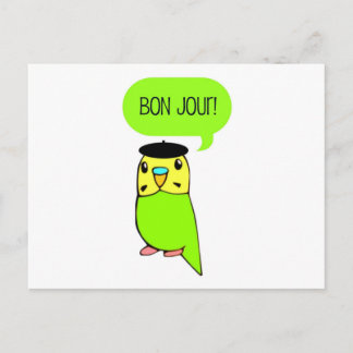 Bon Jour. Briefkaart