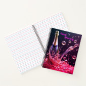 Bon Jour Carnet Spiral Champagne Sparkling (Intérieur)