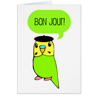 Bon Jour. Kaartjes