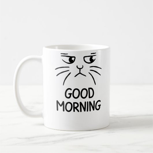 BON MORNING IMPRIMER MUG (Gauche)