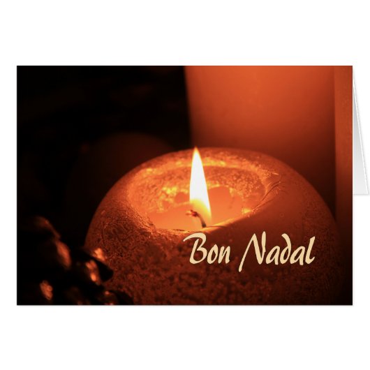 Bon Nadal Chandelles Catalanes (Devant horizontal)