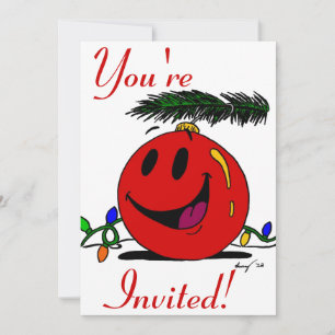 Bon Ornament Fête Invitations
