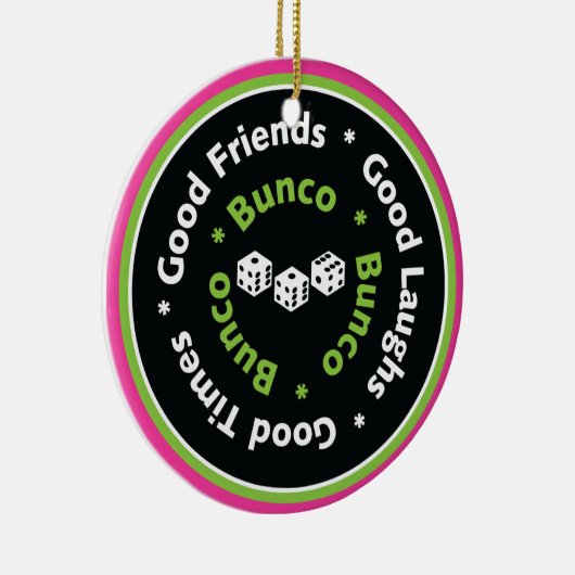 bon ornement d'amis de bunco (Droite)