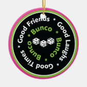 bon ornement d'amis de bunco (Devant)