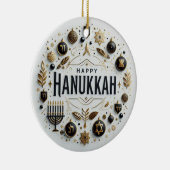 Bon ornement en céramique Hanoukka (Droite)