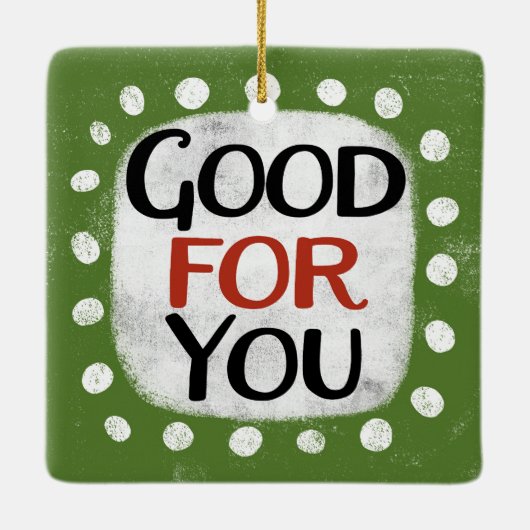 Bon Pour Vous Ornement (Dos)