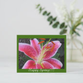 Bon Printemps ! ! Carte postale (Debout devant)