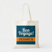 Bon reis vaarwel afscheid neemt afscheid van wegga tote bag (Voorkant)