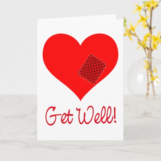 Bon rétablissement! Carte (Fleur jaune)