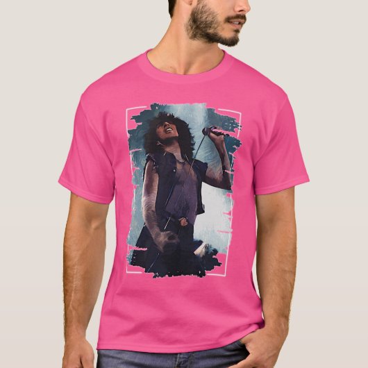 Bon Scott Brush Art T-shirt (Voorkant)