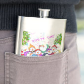 Bon Snowmans flacon de Noël (En situation)