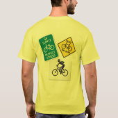 Bon T-shirt à enfiler pour une balade à vélo. (Dos)
