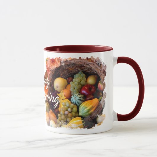 Bon thanksgiving 10 Mug (Droite)