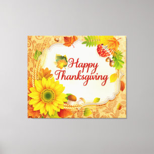 Bon thanksgiving 13 Toile enrobée