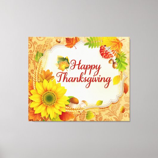 Bon thanksgiving 13 Toile enrobée (Recto)