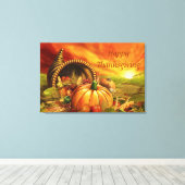 Bon thanksgiving 2 Toile enrobée (Insitu (Plancher de Bois))