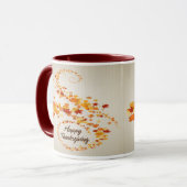 Bon thanksgiving 4 Mug (Devant gauche)