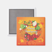 Bon thanksgiving 6 aimant (Recto/Verso)