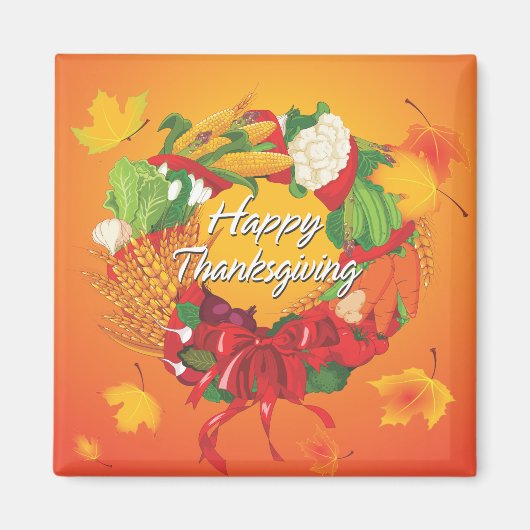 Bon thanksgiving 6 aimant (Devant)