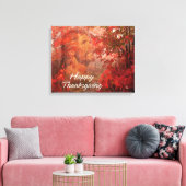 Bon thanksgiving 9 toile enroulée (Insitu(Salon))