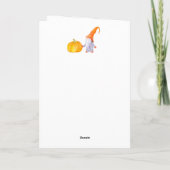 Bon thanksgiving - Automne - Carte de voeux (Dos)