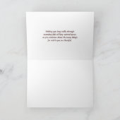 Bon thanksgiving - carte (Intérieur)