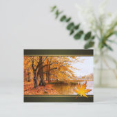 Bon thanksgiving. Carte postale Art (Debout devant)