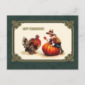 Bon thanksgiving. Cartes postales de conception vi (Devant)