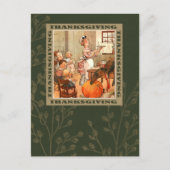 Bon thanksgiving. Cartes postales vintage (Devant)