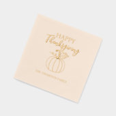 Bon thanksgiving citrouille Famille (Gauche)