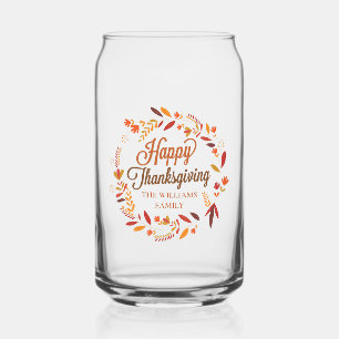 Bon thanksgiving Cute Feu d'automne personnalisé