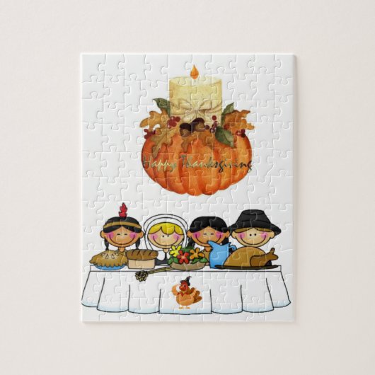 Bon thanksgiving Day Jigsaw Puzzle (Vertical)