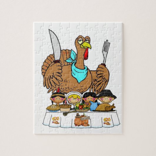 Bon thanksgiving Day Jigsaw Puzzle (Vertical)