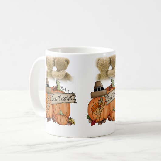 Bon thanksgiving Day Mugs (Devant gauche)