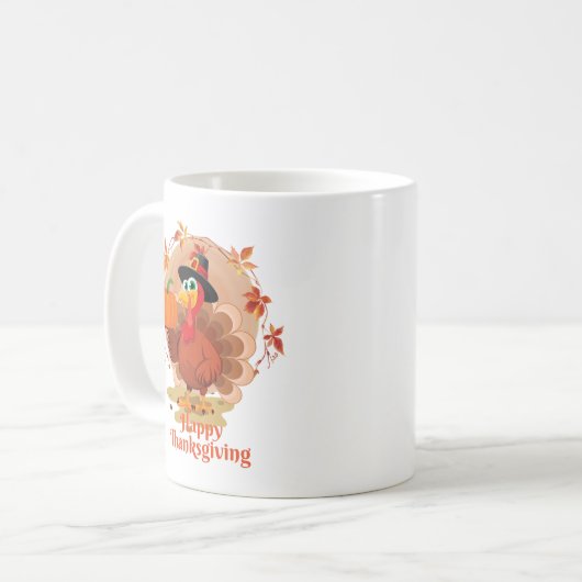 Bon thanksgiving de café Mug (Devant gauche)