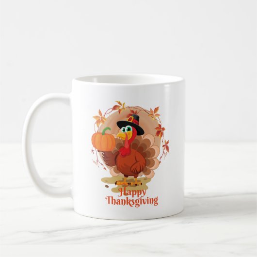 Bon thanksgiving de café Mug (Gauche)
