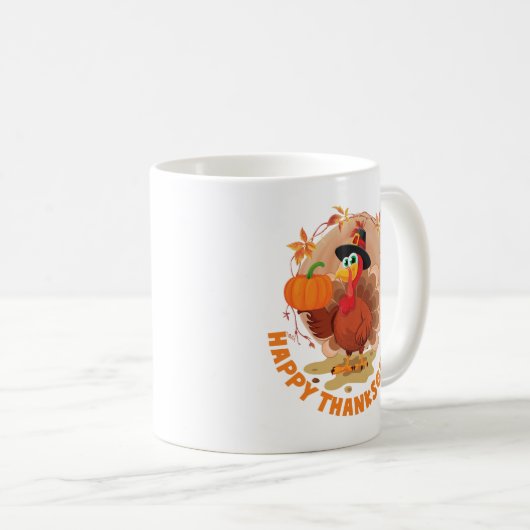 Bon thanksgiving de café Mug (Devant droit)