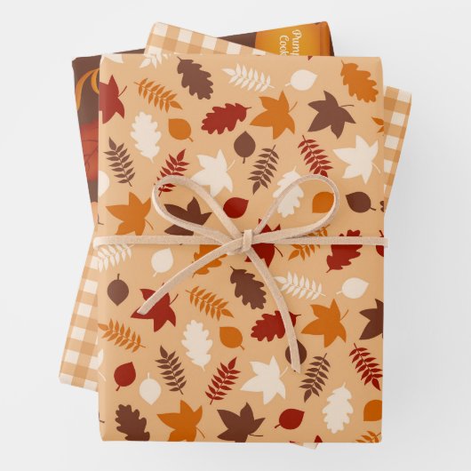 Bon thanksgiving des desserts de l'automne Feuille (En situation)