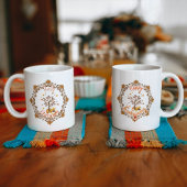 Bon thanksgiving et bonjour automne orange MUG