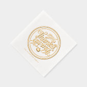 Bon thanksgiving Étiquette de typographie de scrip (Droite)