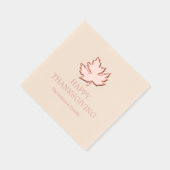 Bon thanksgiving Feuille d'automne (Droite)