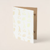 Bon thanksgiving Funny Gnomes Carte de vacances (Devant)