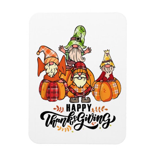 Bon thanksgiving Gnomes Magnet (Vertical)